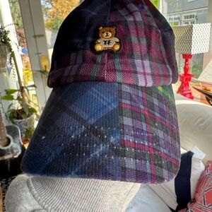 Plaid teddy fresh hat